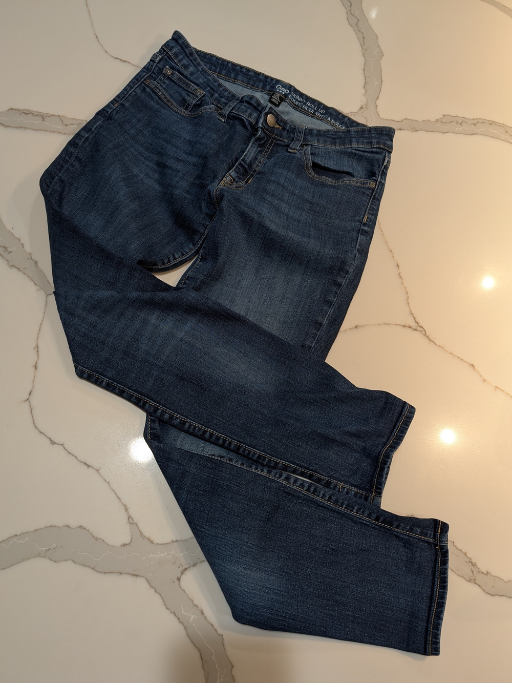 GAP Women's Skinny Roll Up Jeans